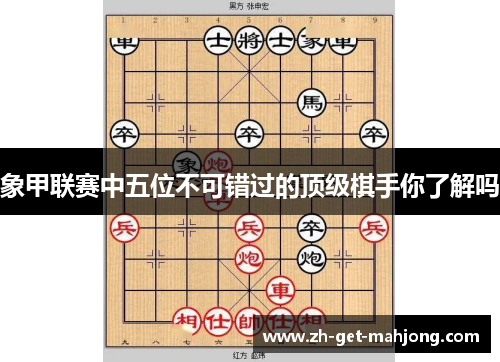 象甲联赛中五位不可错过的顶级棋手你了解吗